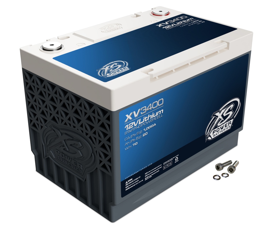 XS Power Battery - Lithium Titan8 XV Series 12 Volt Battery 1000 CA