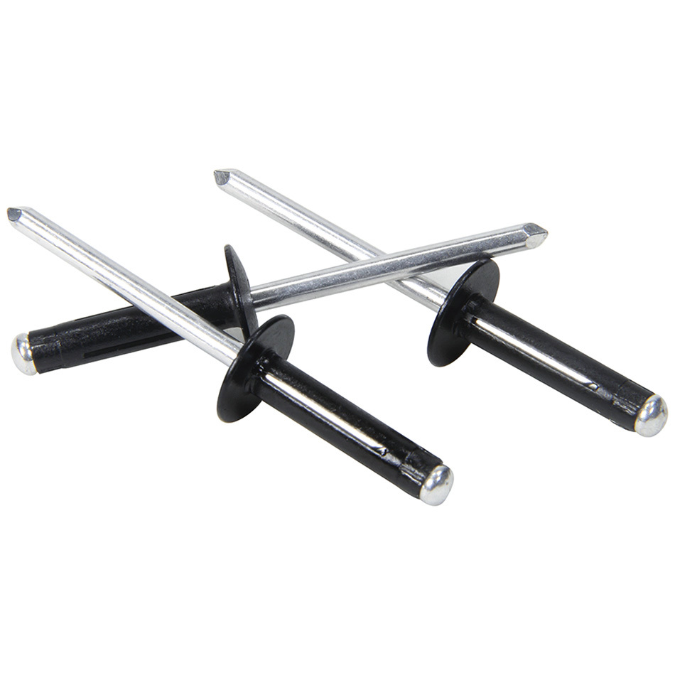 Allstar Performance - Md Hd Rivet 250Pk Black Flange Type Alum Mandrel