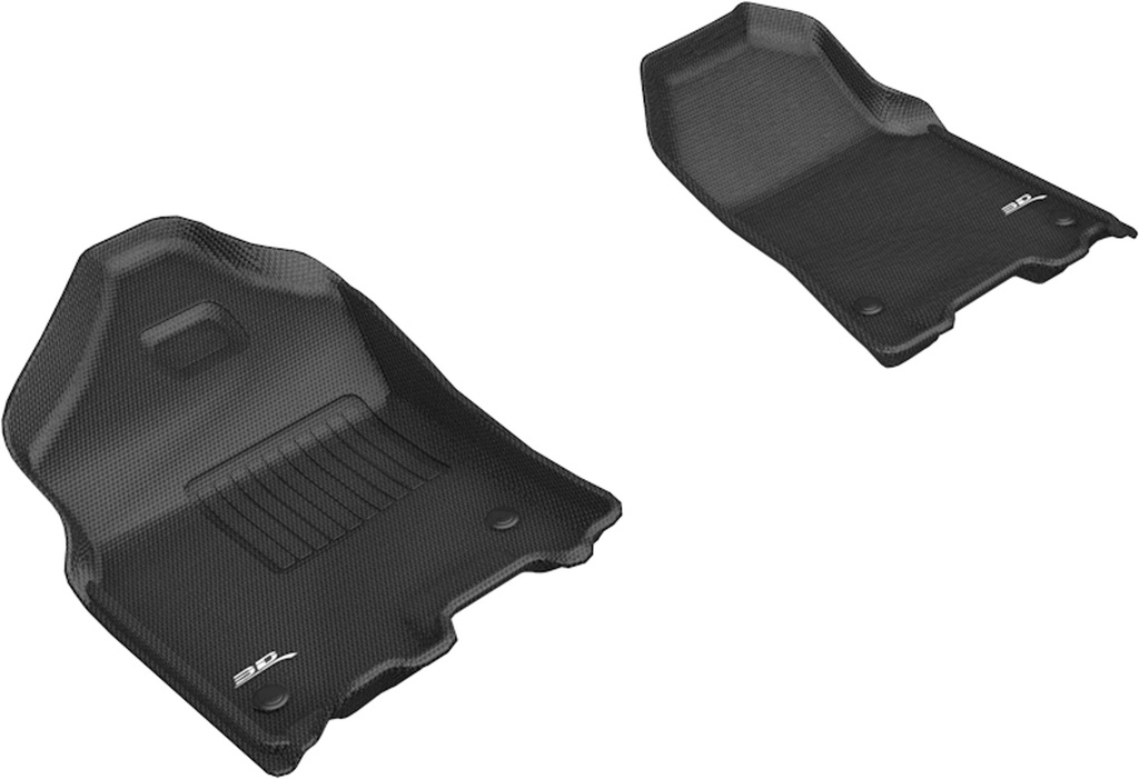 3D Maxpider - Ram 1500 CC/QC 19- Kagu Floor Liners 1st Row Blk