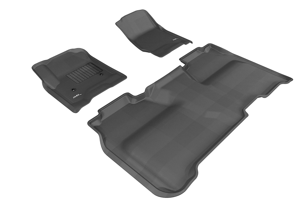 3d Maxpider - Gmc Sierra 15-19 Crew Ka Gu Floor Liner 1&2nd Row