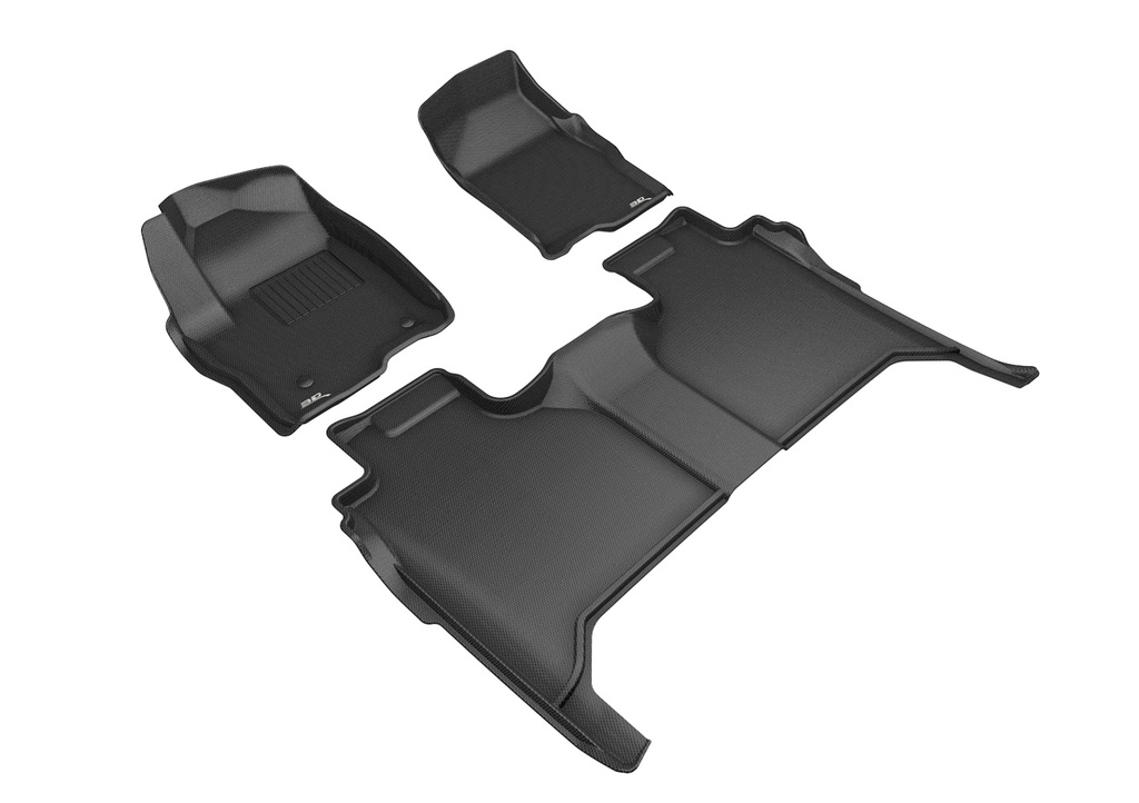 3D Maxpider - Gm P/U 1500 19- Kagu Floor Liner 1&2 Rows Blk