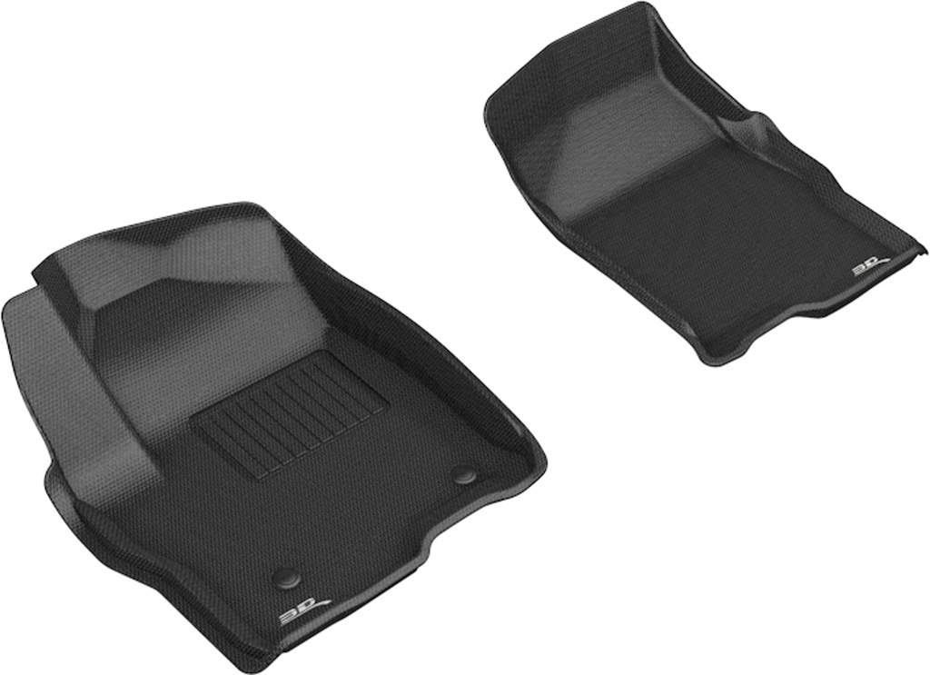 3D Maxpider - GMC Sierra 1500Crew 19- Kagu Floor Liner 1st Row
