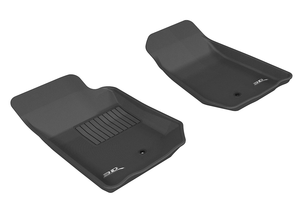 3d Maxpider - Jeep Wrangler 07-13 Kagu Floor Liner 1st Row Blk