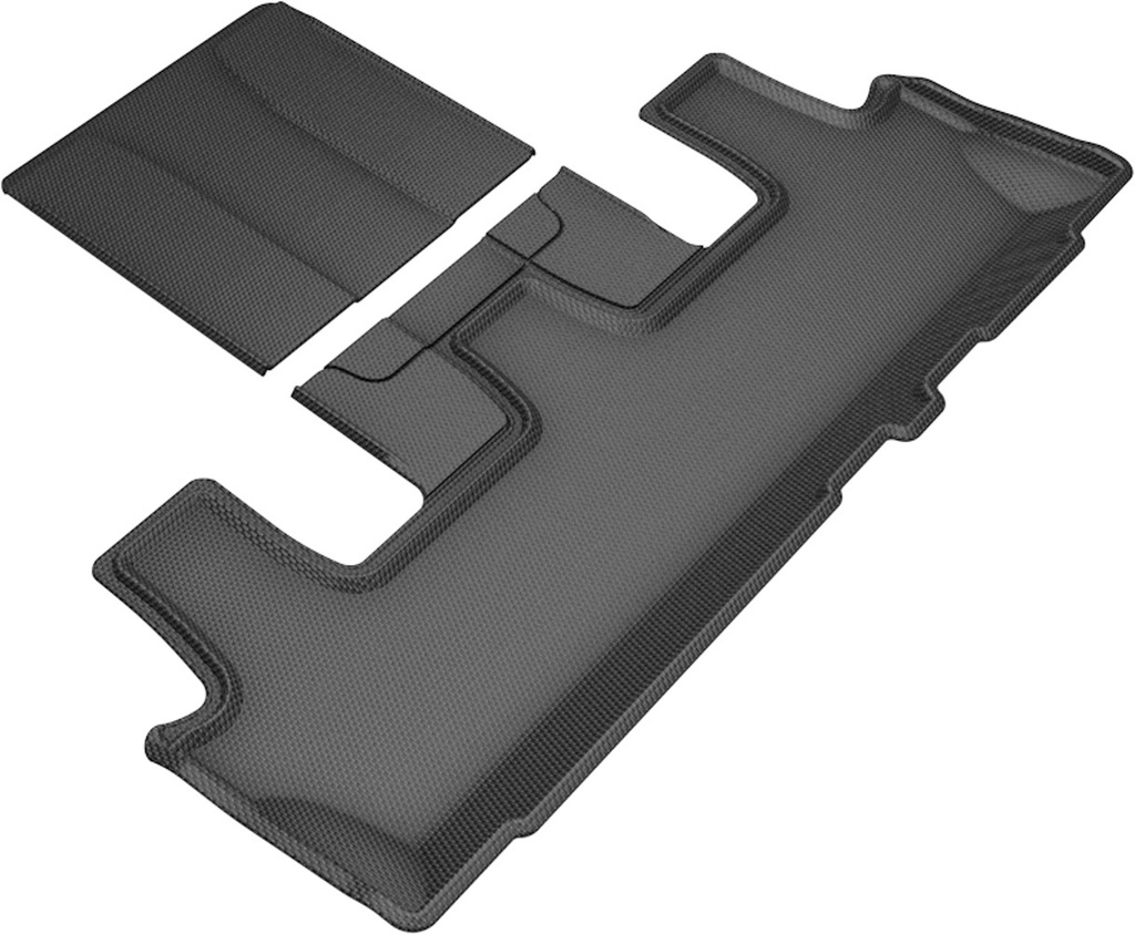 3d Maxpider - Ford Expedition 18- Kagu Floor Liners 3rd Row Blk