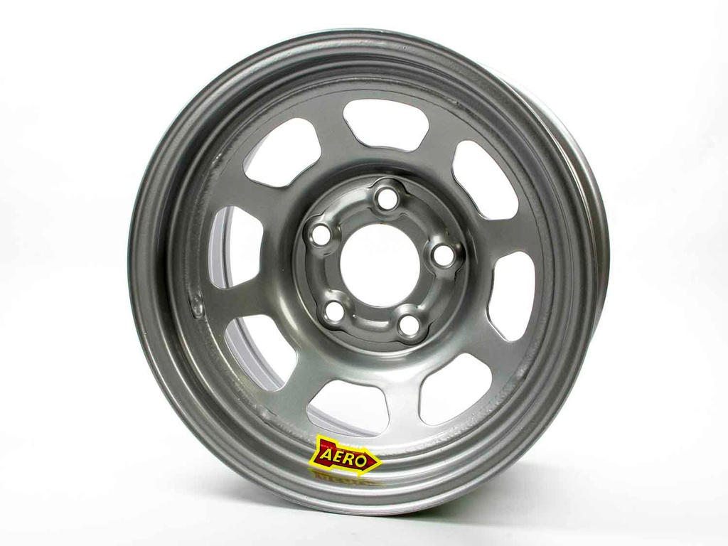 Aero Race Wheels - 15x10 3in. 4.75 Silver