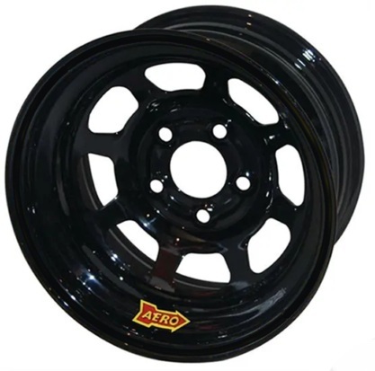 Aero Race Wheels - 15x10 5.5in. 5.00 Black