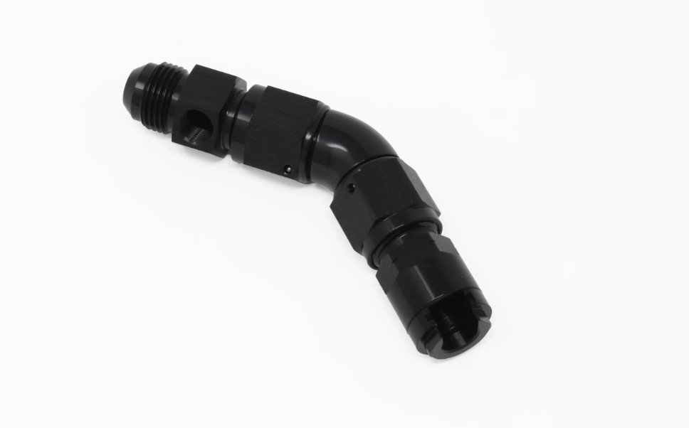 Aeromotive-Adapter Kit 45-Deg 3/8 Female Quick Con. to 8an