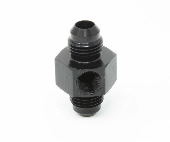 Aeromotive-Fitting Union Flare Flare 6an W/1/8-Npt Port