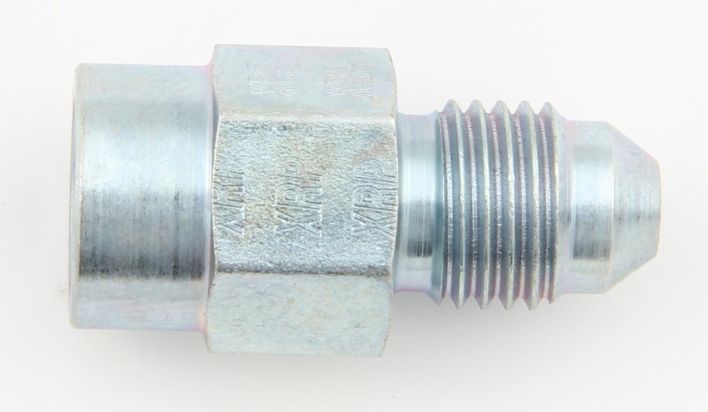 Xrp-Xtreme Racing Prod. - #4 To 1/8 Npt Str Gauge Adapter