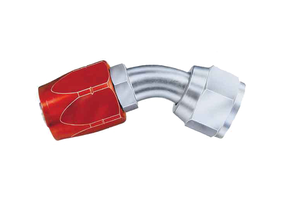 Aeroquip - #4 45 Deg Hose End - Bulk
