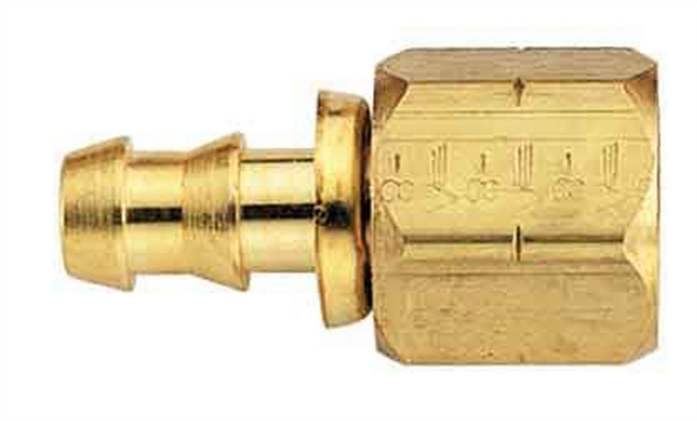 Aeroquip - Brass Fitting -6an Socketless