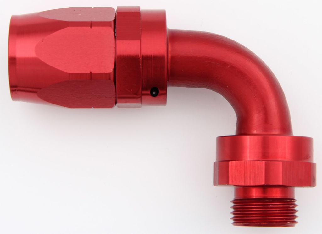 Aeroquip - #10 Orb To #12 Hose 90 Deg Fitting