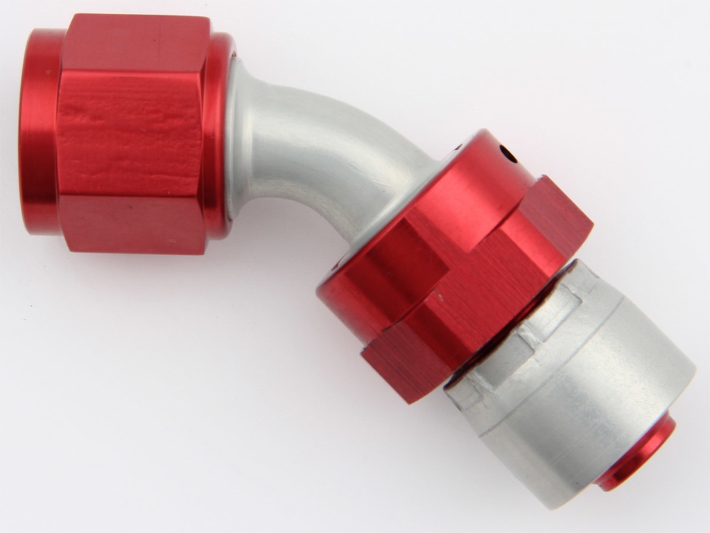 Aeroquip - #10 45 Deg Startlite Crimp Fitting