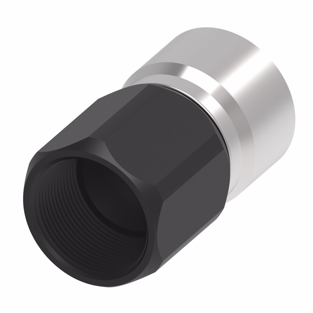 Aeroquip - 12an StreetLite Crimp Fitting Straight