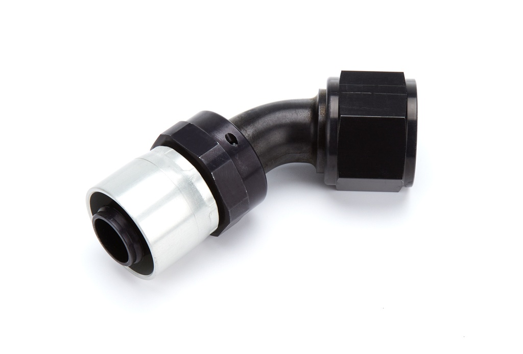 Aeroquip - 12an StreetLite Crimp Fitting 45-Degree