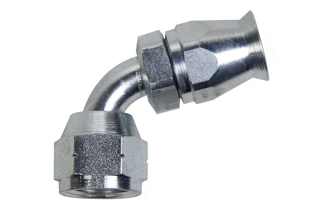 Aeroquip - #6 90 Stl Swivel (Teflon