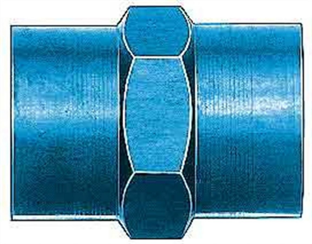 Aeroquip - 3/8in Alum Pipe Coupler