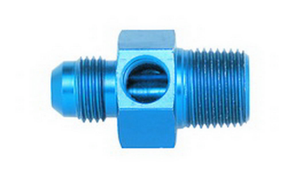 Aeroquip - #6 To 1/4in NPT Str Adpt W/ 1/8in NPT Port