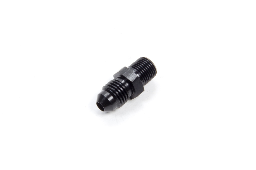 Aeroquip - Str Alum #4 Flare 1/8in Black