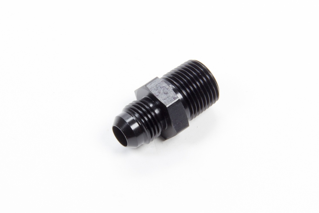 Aeroquip - Str Alum #6 Flare 3/8in Black