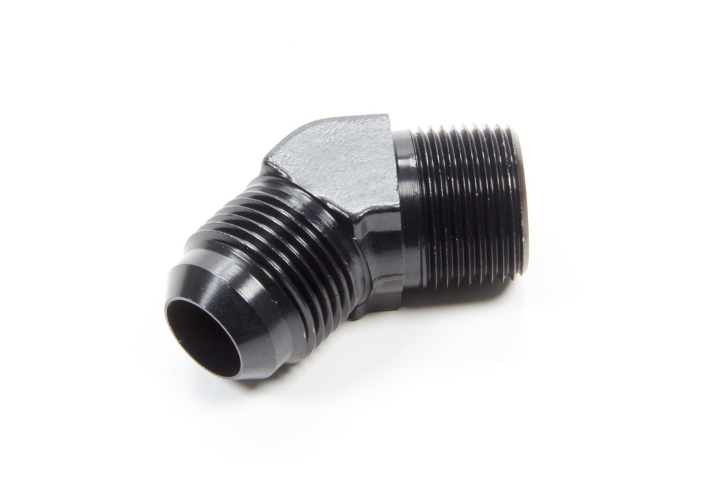 Aeroquip - 45 Deg Alum #12 Flare 3/4in Black