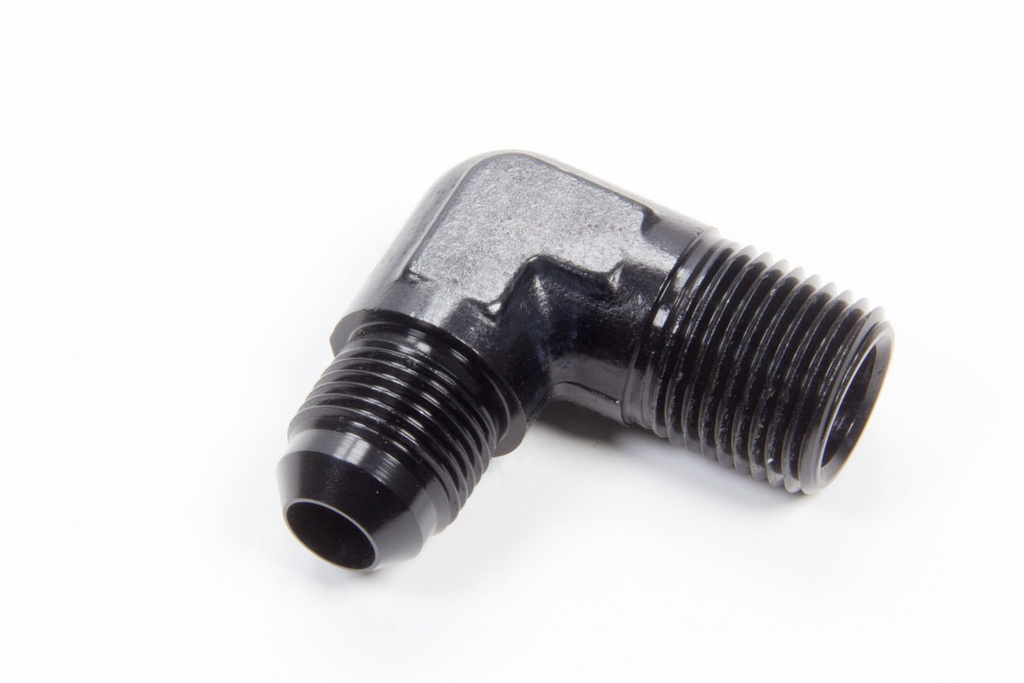 Aeroquip - 90 Deg Alum #8 Flare 1/2 In Black