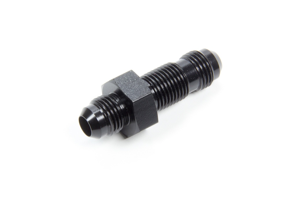 Aeroquip - #6 Flare End Bulkhead Union Black