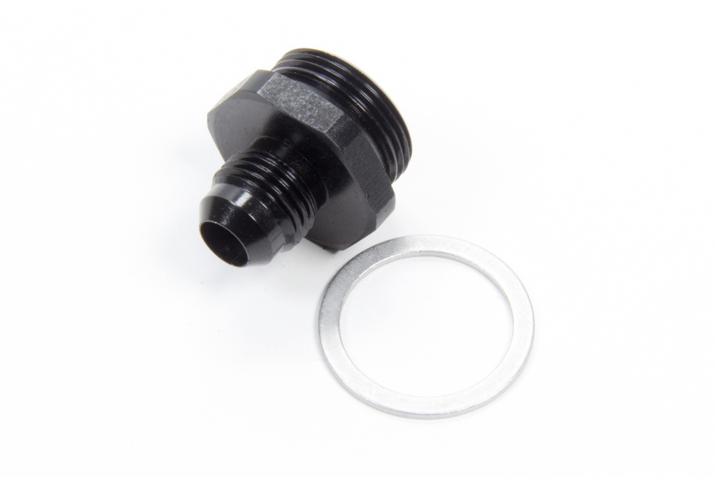 Aeroquip - #6 Dual Feed Holley Black