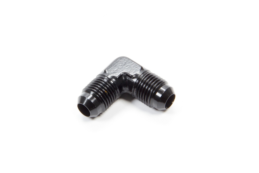 Aeroquip - Alum #6 90 Deg Elbow Union Black