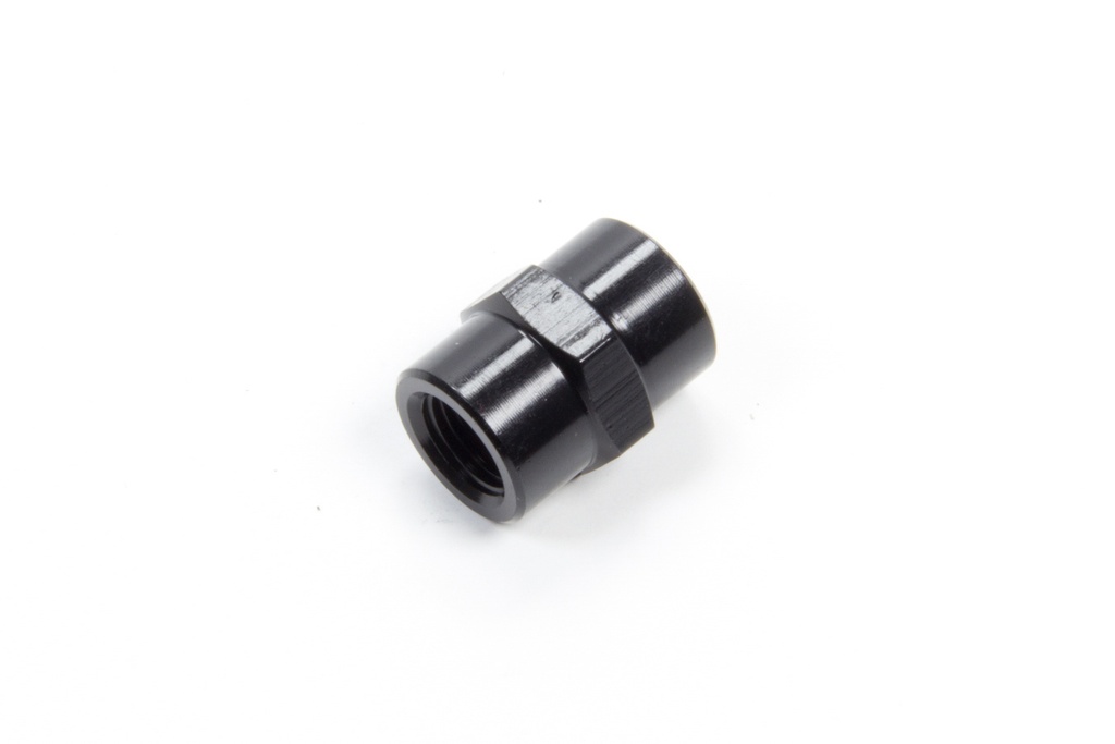 Aeroquip - 1/8in Alum Pipe Coupler Black