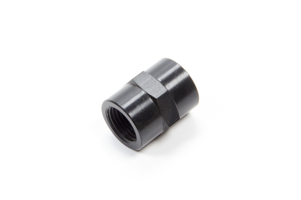 Aeroquip - 3/8in Alum Pipe Coupler Black