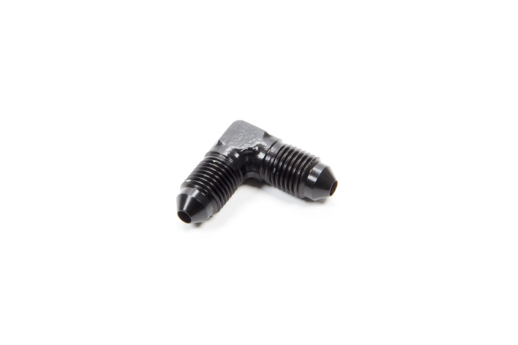 Aeroquip - #3 Flare 90 Deg Elbow Union Black