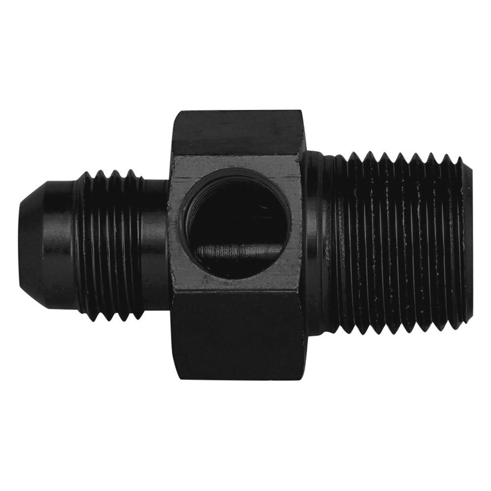 Aeroquip - 6an To 3/8npt Adapter Fitting W/1/8npt Port