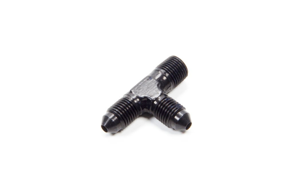 Aeroquip - Male Run Tee Alum Black