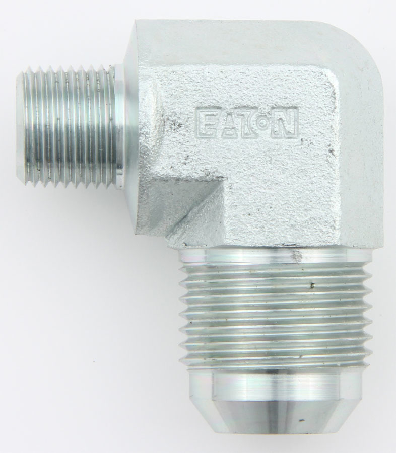 Aeroquip - 90 Male Elbow #12 To 3/8 Npt Steel Fitting