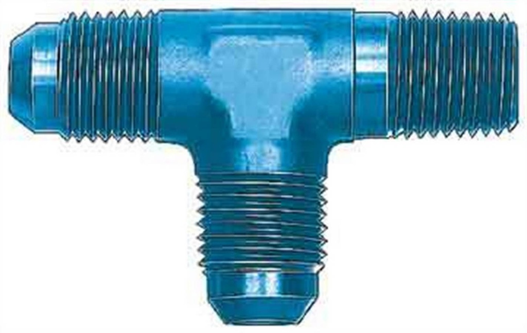 Aeroquip - Male Run Tee Aluminum #3 TO 1/8 Npt
