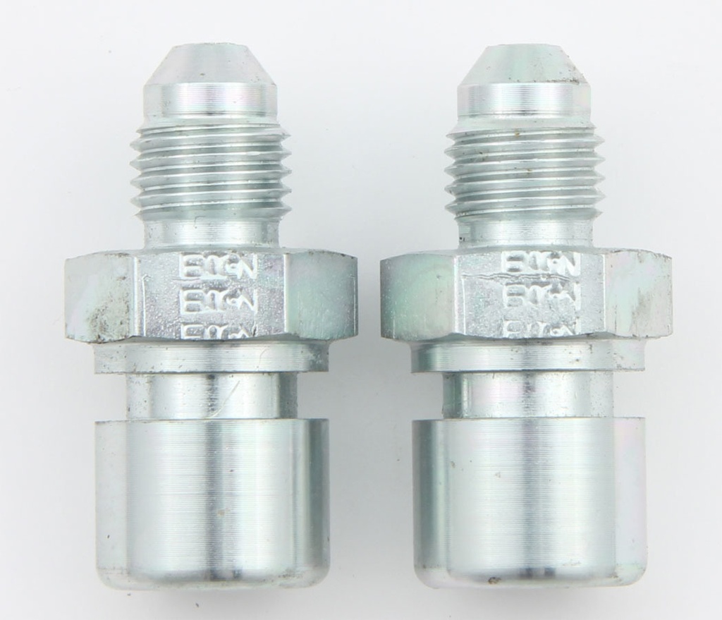 Aeroquip - #4 To 10mmx1.0 Female Steel Adapter
