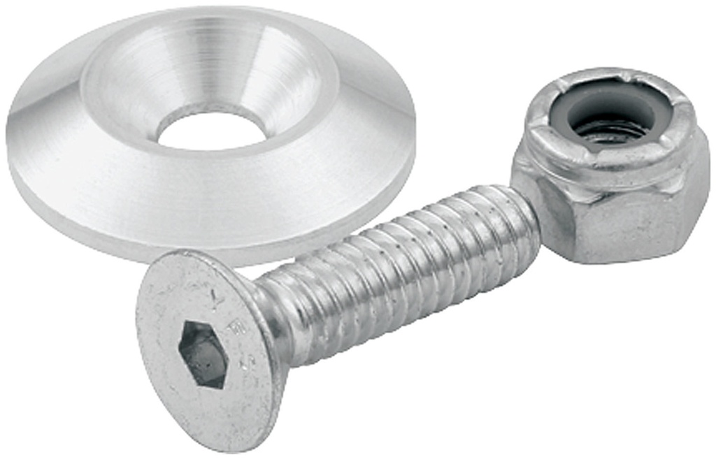 Allstar Performance - Countersunk Bolts 1/4in w/1.25in Washer 50pk