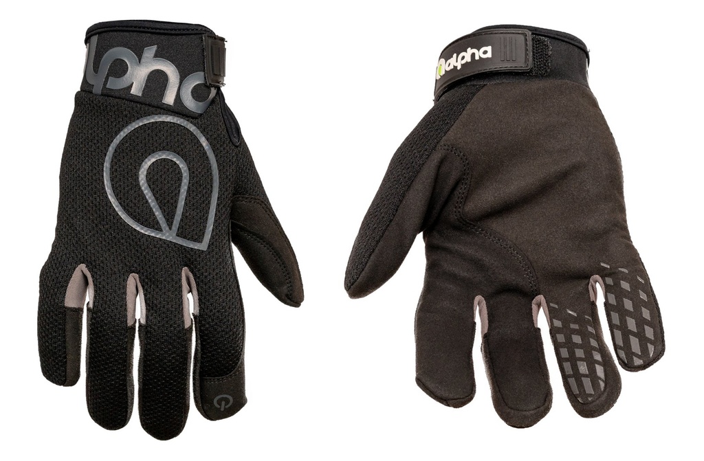 Alpha Gloves - Standard Mechanic Black Medium
