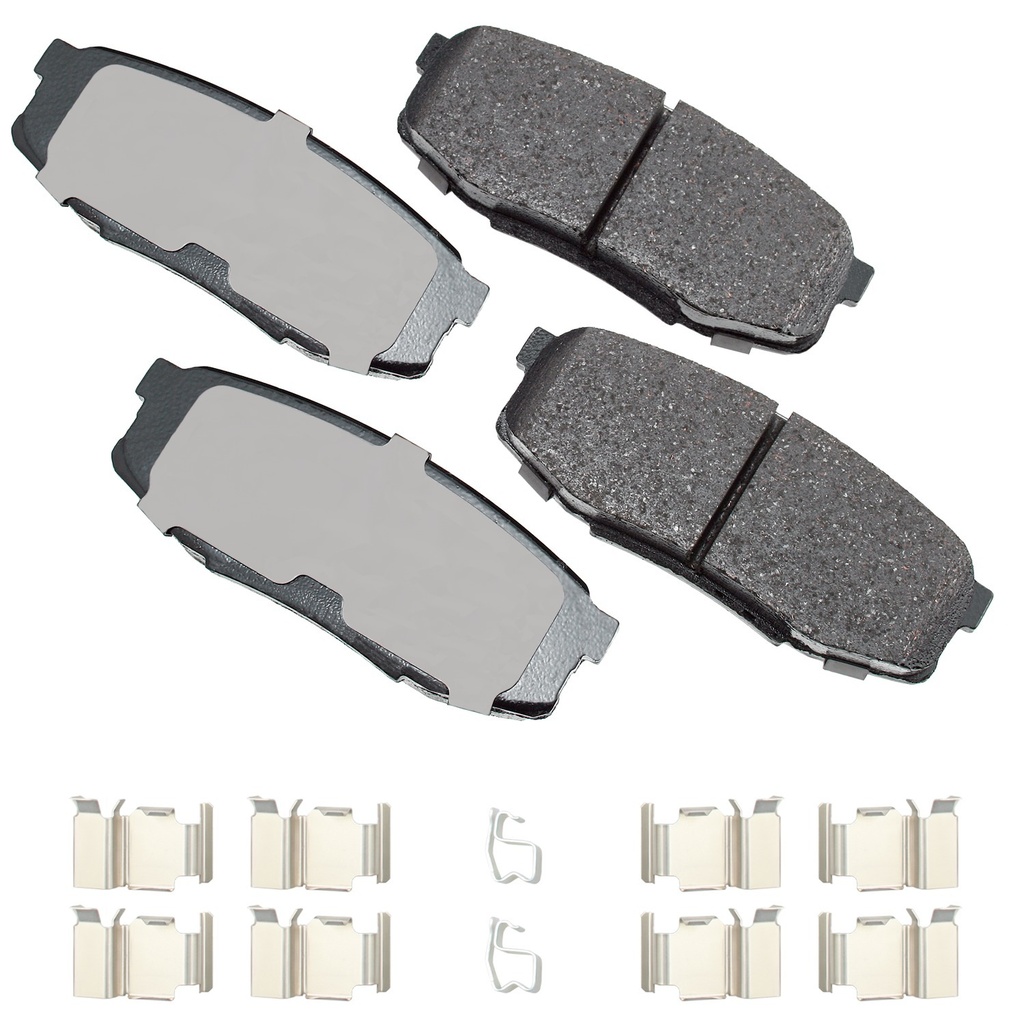 Akebono Brake Corporation - Brake Pad Rear Lexus Lx570 08-11/13-19 Toyota