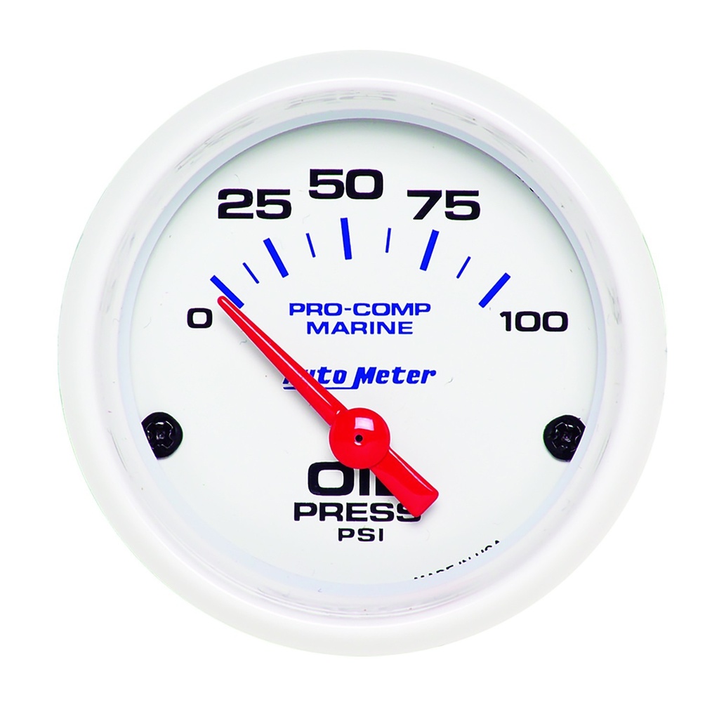 Autometer - 2-1/16 Oil Pressure Gauge 0-100 Psi
