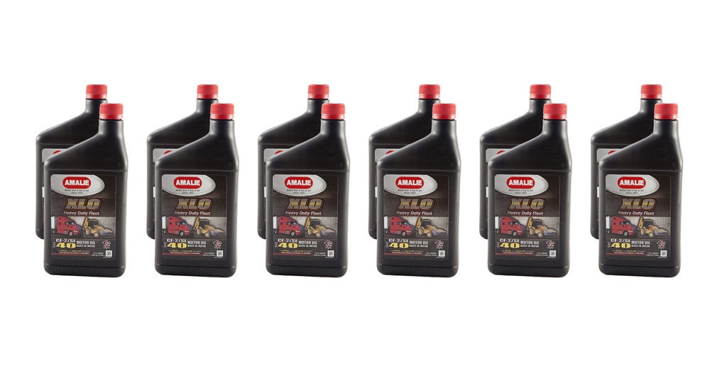Amalie - Xlo Heavy Duty Fleet 40w Oil Case 12 X 1 Quart