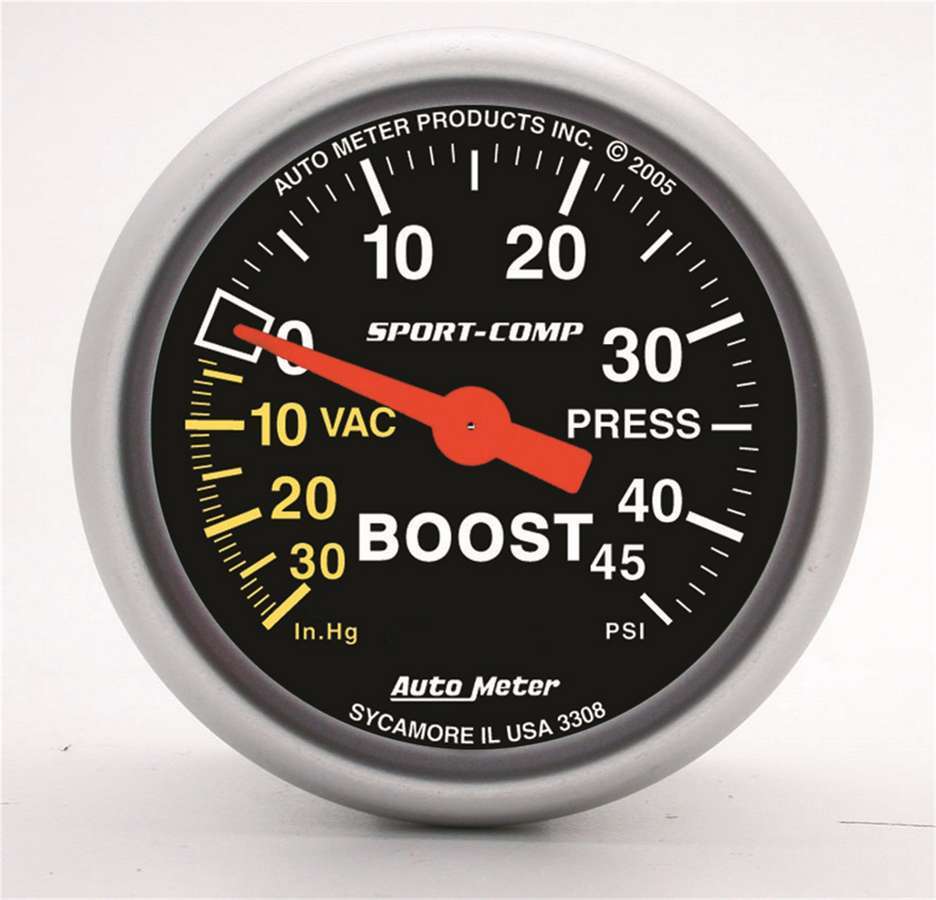 Autometer - 2-1/16in S/C Boost/Vac Gauge