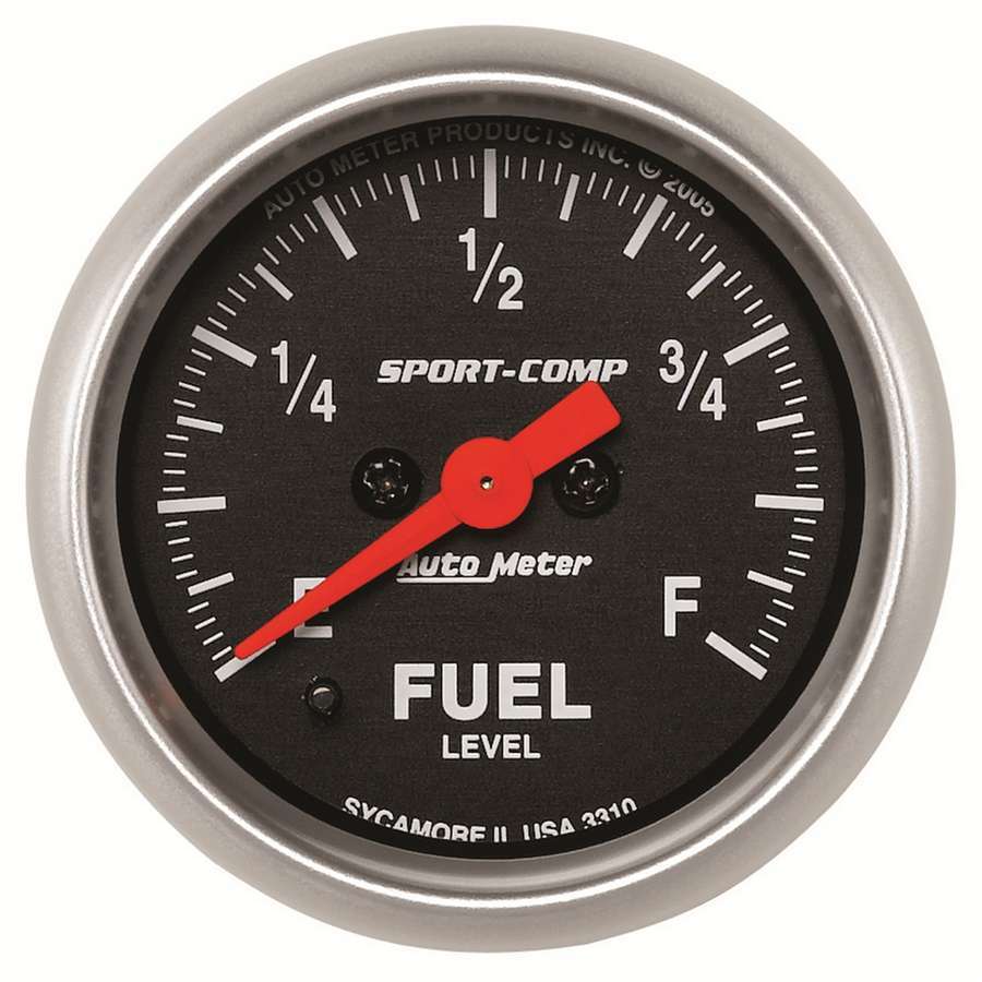 Autometer - 2-1/16in S/C Fuel Level Gauge