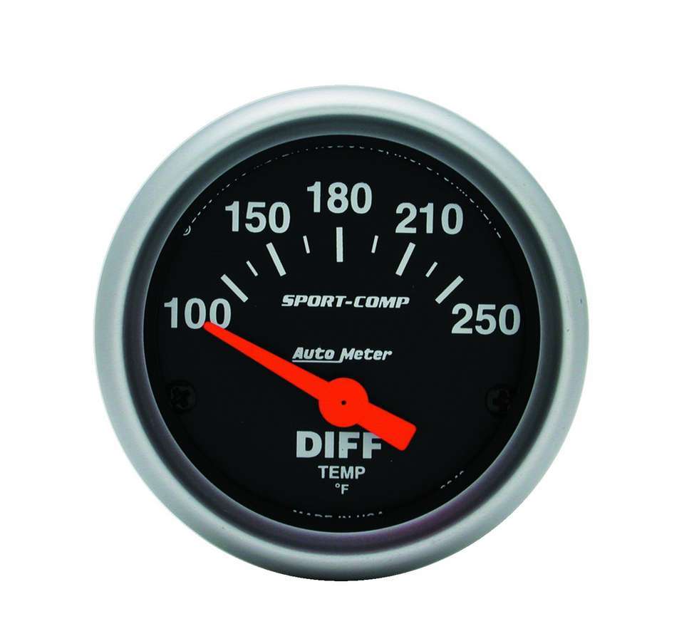 Autometer - 2-1/16in S/C Differential Temp Gauge