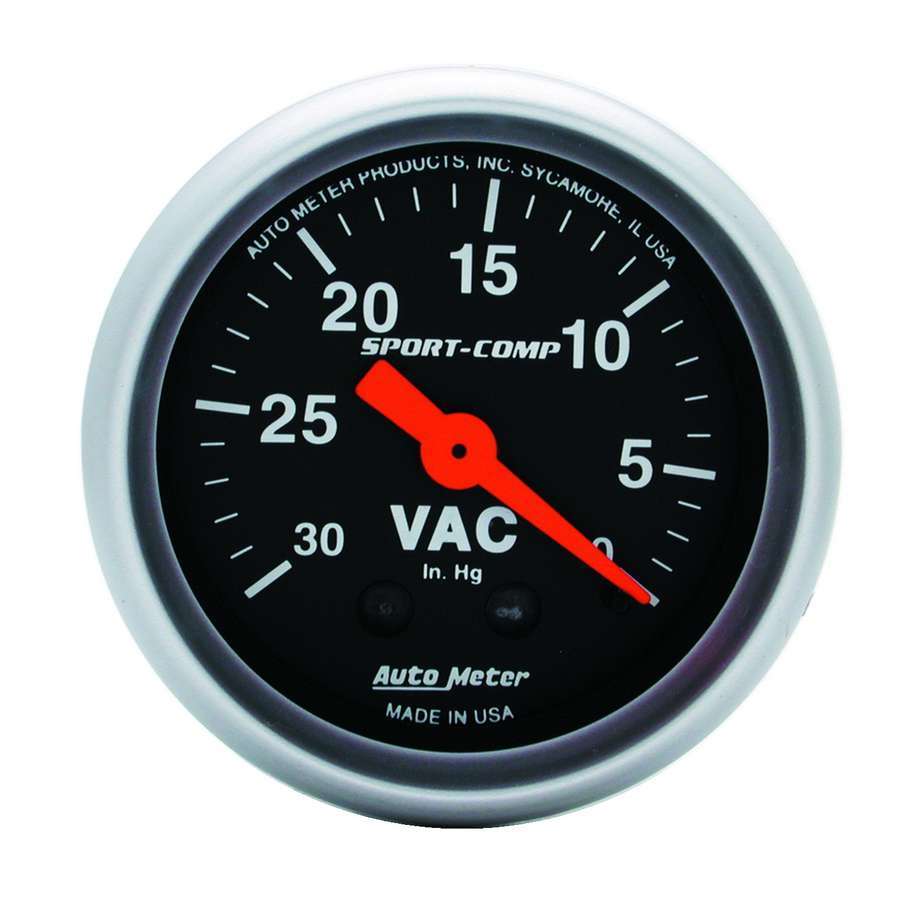 Autometer - Mini-Sport Comp Vacuum 3