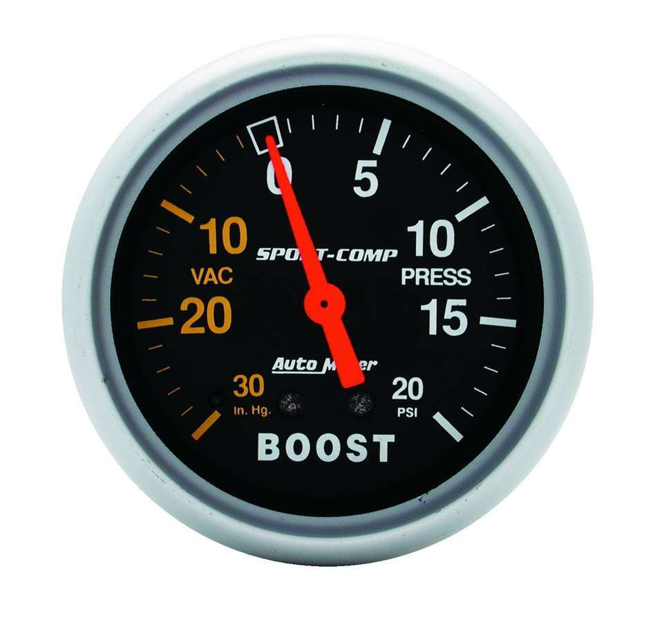 Autometer - 0-20/0-30 Turbo Boost