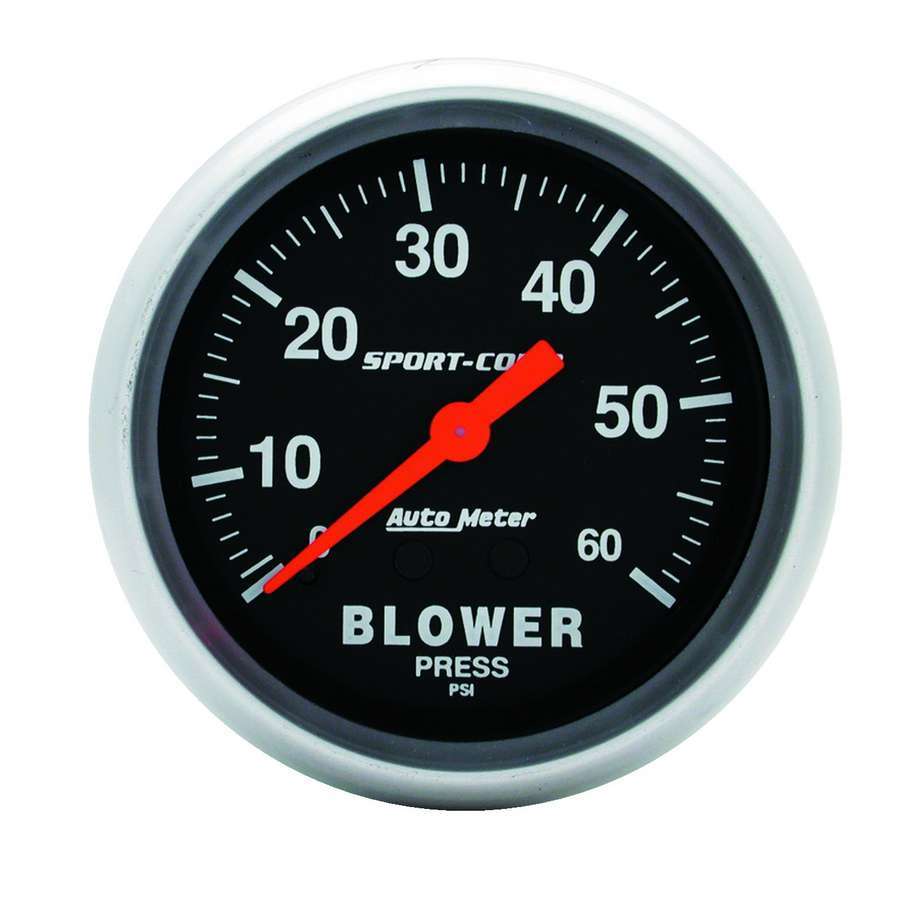 Autometer - 0-60 Psi Blower Pressure