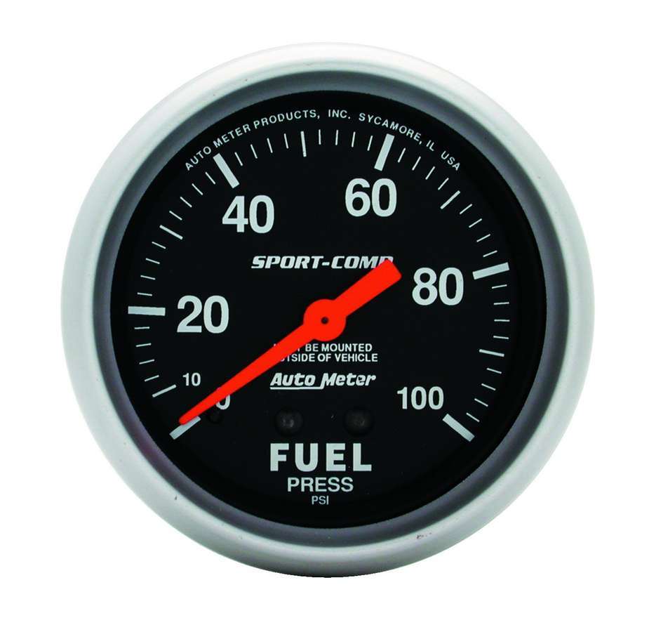 Autometer - 0-100 Fuel Press Gauge