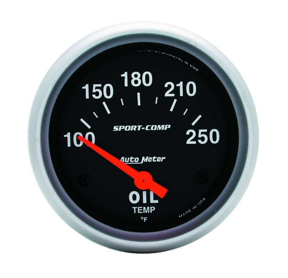 Autometer - 2-5/8In Oil Temp 100-250 Degrees F